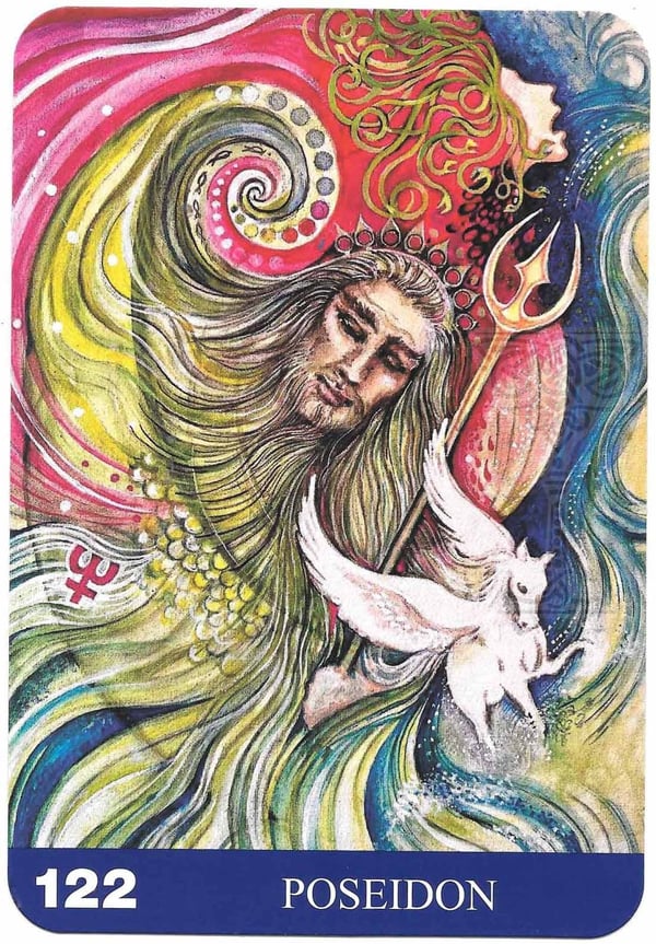 Poseidon Tarot Card Poseidon Tarot Card
