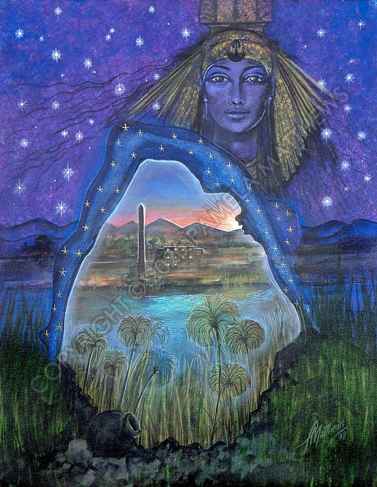 Sky Mother; Overview; All-Embracing; Goddess of Birth and Receiver of the Dead