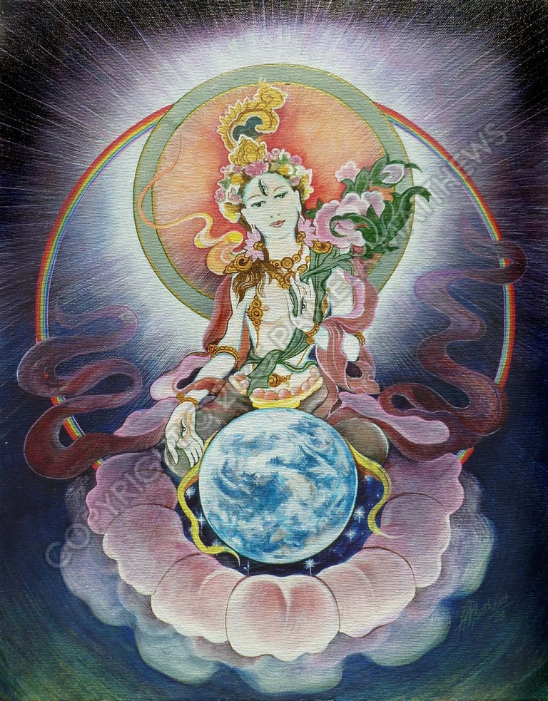White Tara Self-Mastery; Mysticism; Playfulness