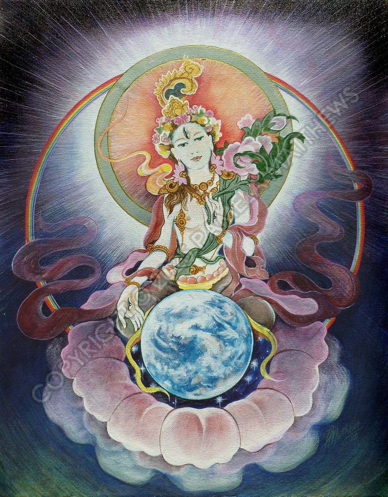 White Tara Self-Mastery; Mysticism; Playfulness
