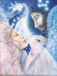 Seven of Swords in the Tarot – Orion draws the curtain on night, Angelica opens the dawn, gathering impurities and cleansing negativity both for us and the planet.