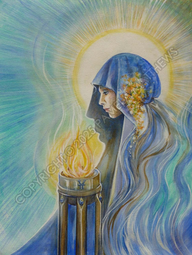 Hearth; Priestess Home; Altar