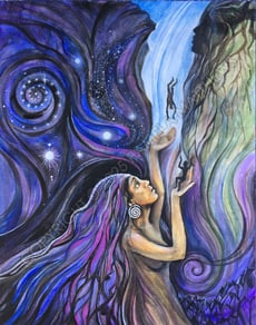 Great Woman of the Night; Goddess of the Underworld