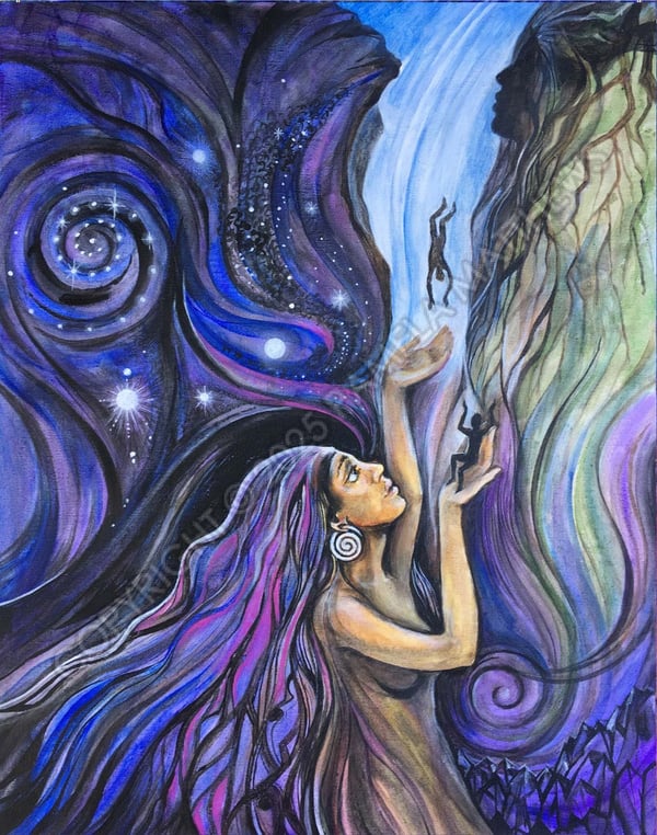 Great Woman of the Night; Goddess of the Underworld
