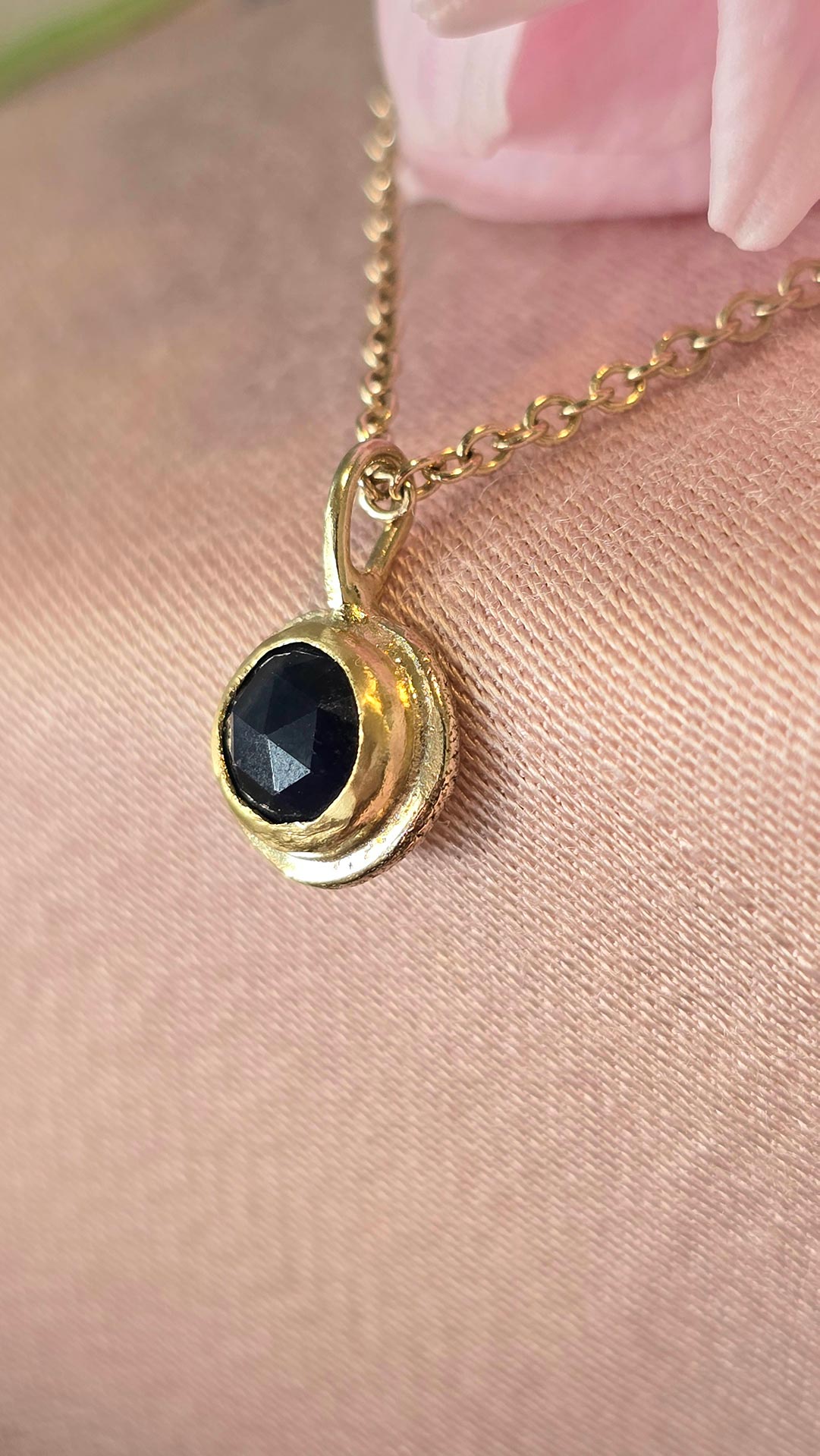 Sapphire necklace