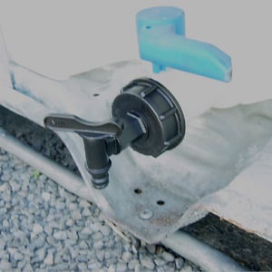 BSP50mm IBC ADAPTOR WITH WATER BUTT TAP