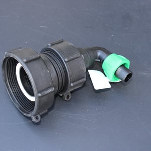 BSP80 IBC ADAPTER & 20mm BEND HOSE CONNECTOR