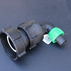 BSP80 IBC ADAPTER & 25mm BEND HOSE CONNECTOR
