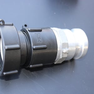 BSP80 IBC CAP + 50mm MALE CAM LOCK