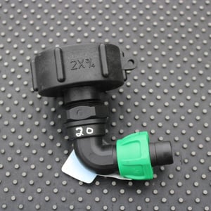 NW50 IBC CAP + 20mm 90o HOSE CONNECTOR
