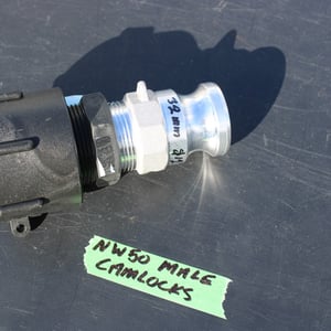 NW50 IBC CAP + 32mm MALE CAM LOCK