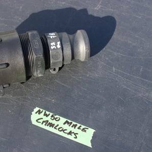 NW50 IBC CAP + 32mm MALE CAM LOCK