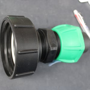 S100 X 8 COARSE THREAD WITH 50MM HOSE CONNECTOR