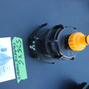 S75 X 6 COARSE THREAD IBC CAP WITH GARDEN HOSE END