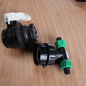 BSP63 CAP 20mm 'T' JUNCTION HOSE END for CAMLOK VALVES