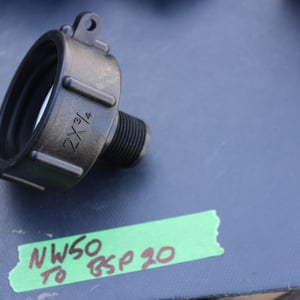 NW50 (S60X6) TO BSP 20mm MALE IBC ADAPTOR