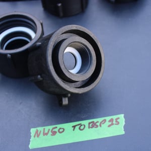 NW50 (S60X6) TO BSP 25mm FEMALE  IBC ADAPTOR **NO STOCK**
