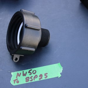 NW50 (S60X6) TO BSP 25mm MALE  IBC ADAPTOR. *NO STOCK**