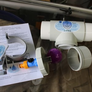 FIRST FLUSH DOWNPIPE DIVERTER BASIC KIT FOR 80 or 90mm DOWNPIPE