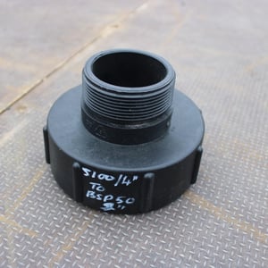 S100 X 8 (4") TO BSP50mm MALE IBC ADAPTER