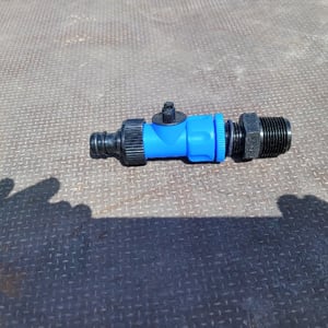 DRUM BUNG BALL VALVE TAP FOR SIDE MOUNTED CLOSED TOP DRUMS