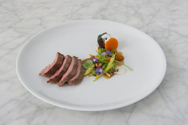 Marc Soper's lamb dish