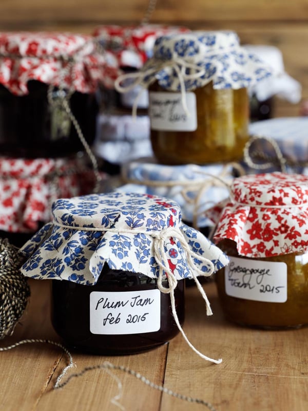Jars of jam