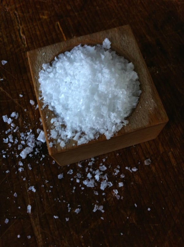 Flaky sea salt