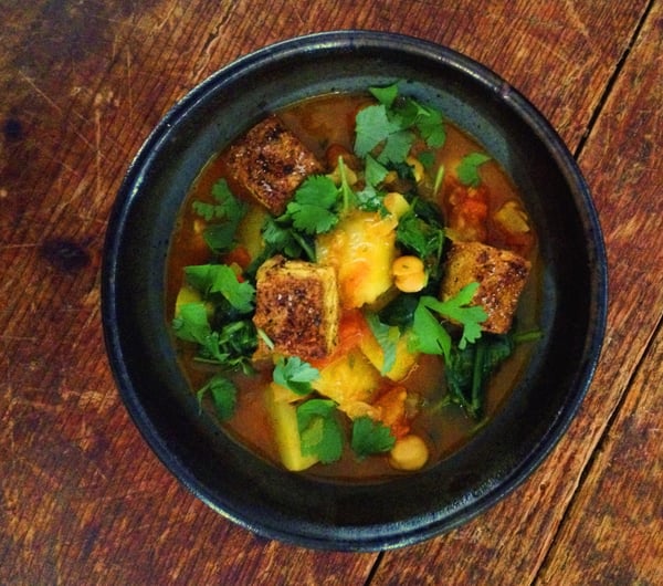 Tofu curry