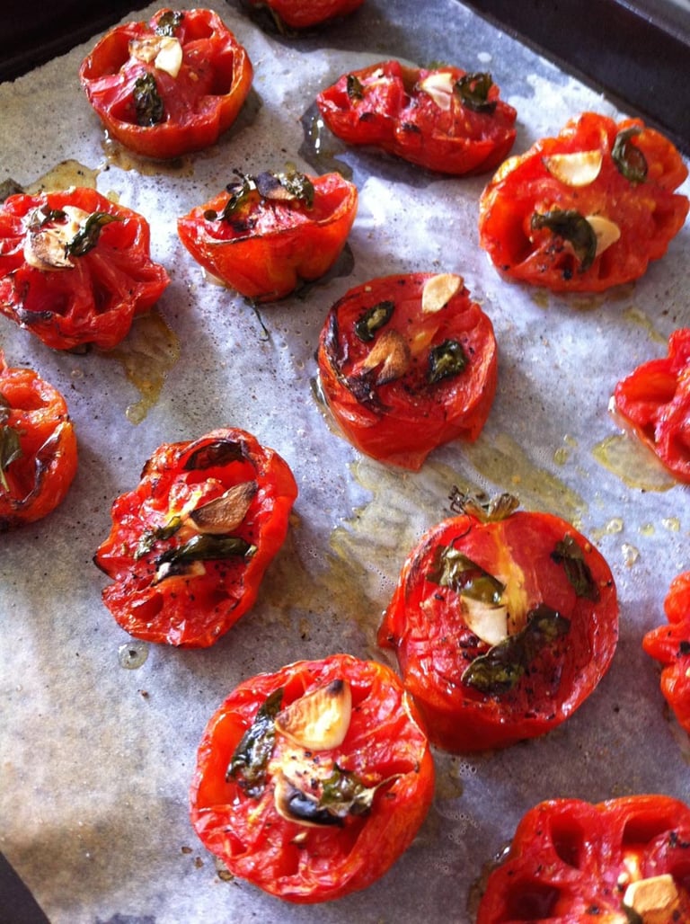 Roasted tomatoes
