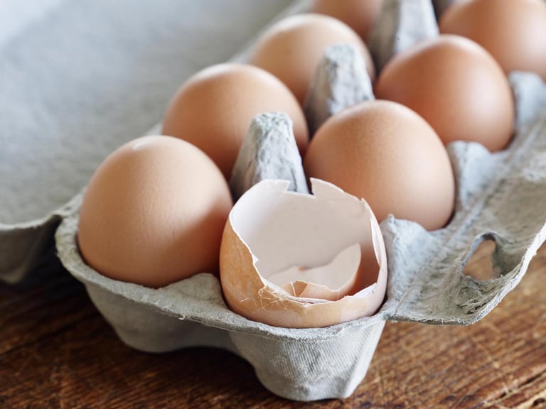 Broken egg