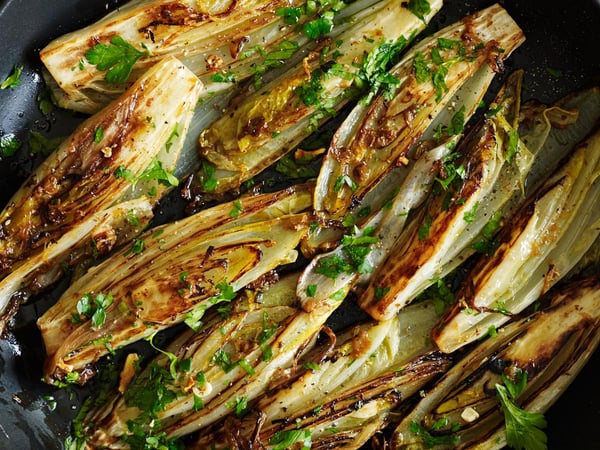 Witloof in the pan|Witloof in the pan