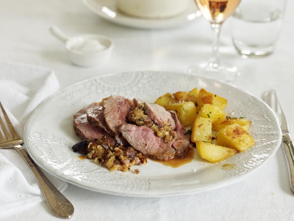 Roast nugget of lamb
