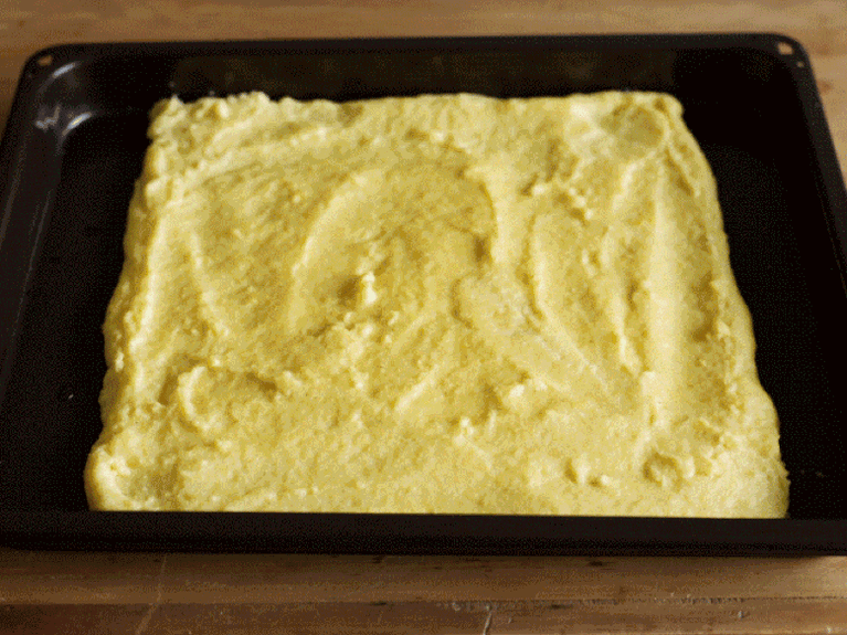 Polenta Pie with Eggplant
