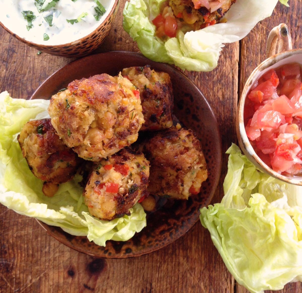 Chickpea patties