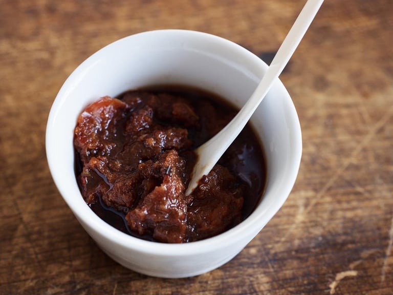Tomato ancho salsa
