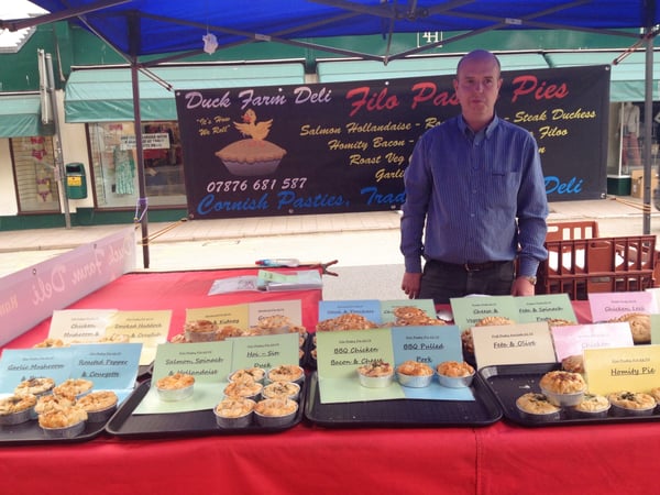 The pie man