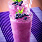Blueberry Power Breakfast Shake