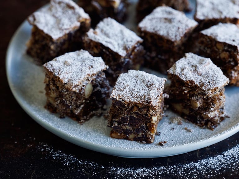 Chocolate figgy torte