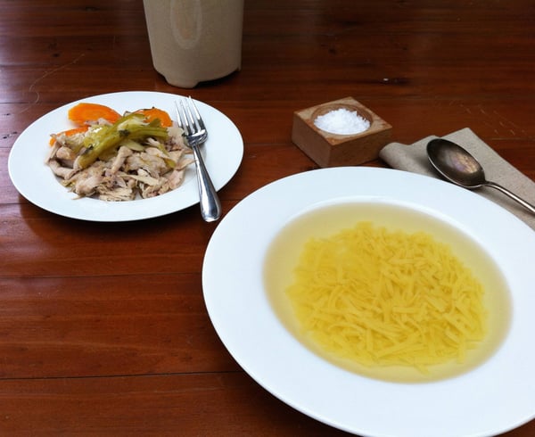 Chicken broth