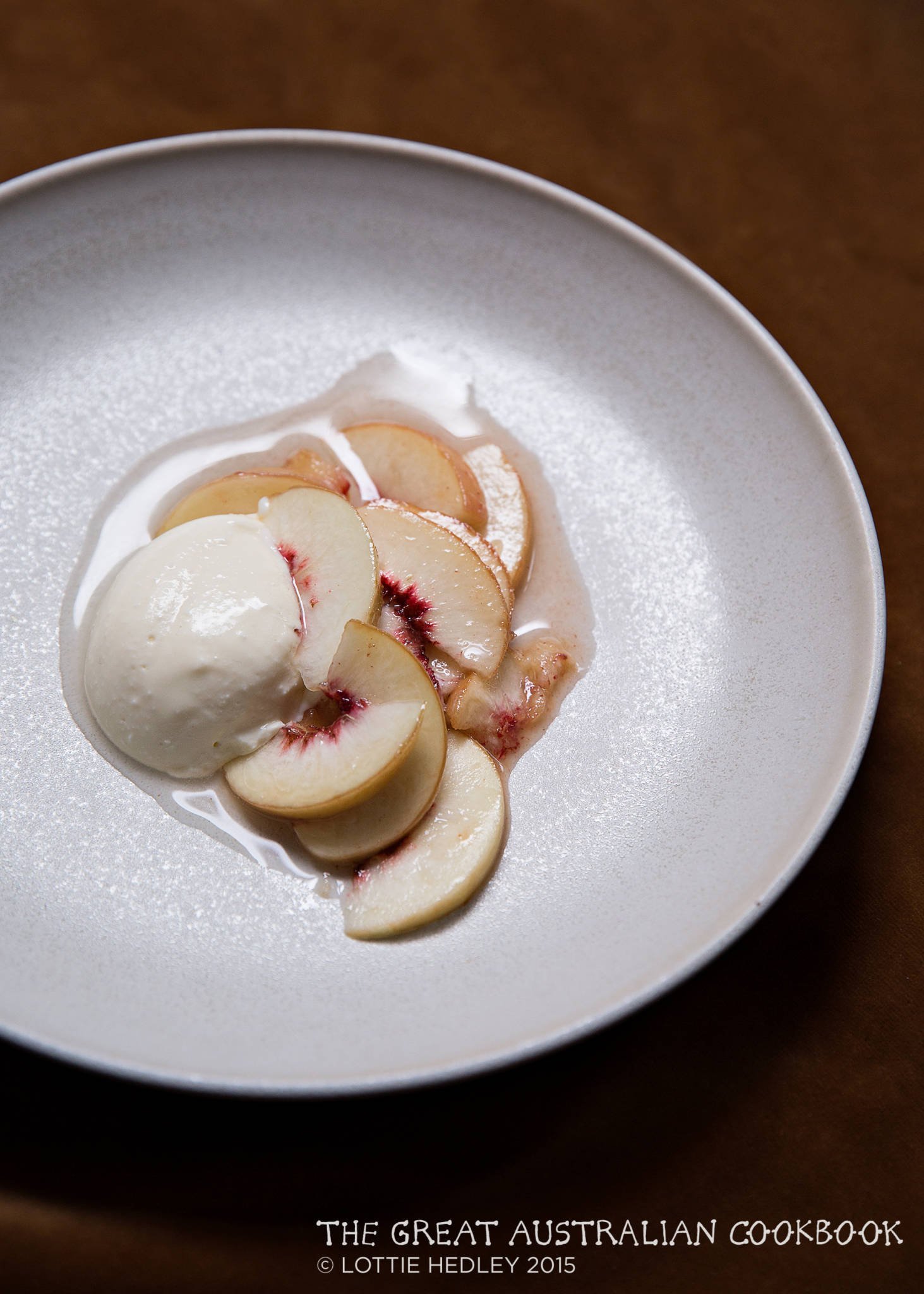 White peach, elderflower & fromage blanc