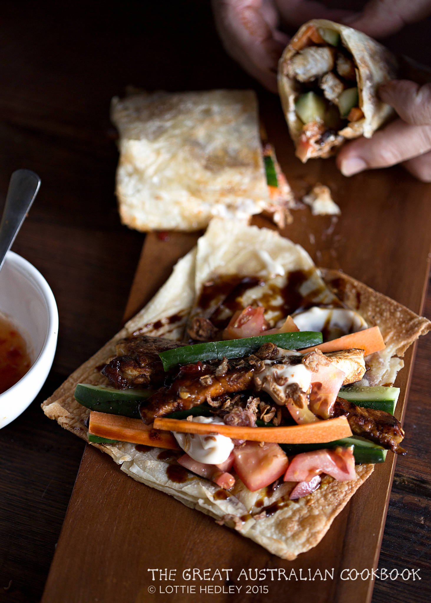 Chicken roll-ups
