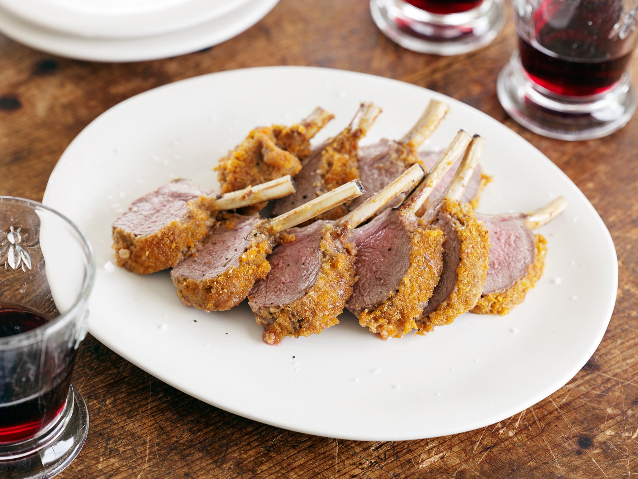 Crusted Lamb Racks