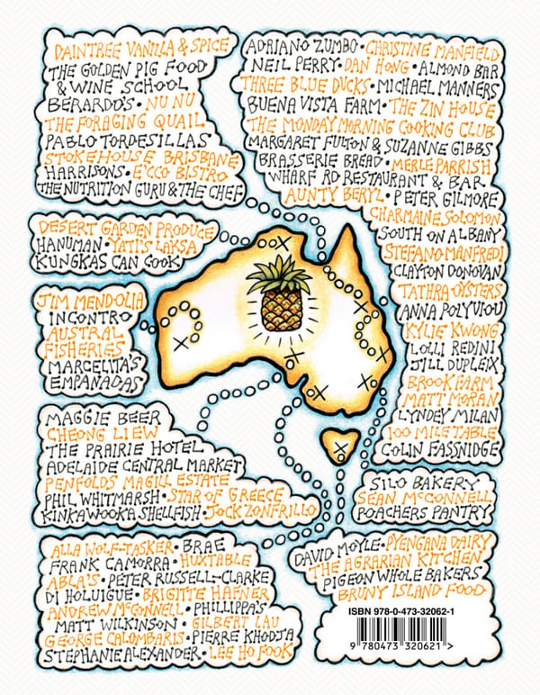 Back cover The Great Australian Cookbook