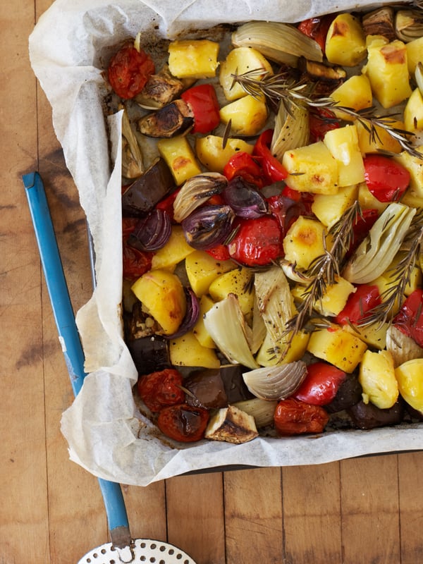 Baked vege