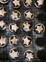 Chocolate cherry mince pies