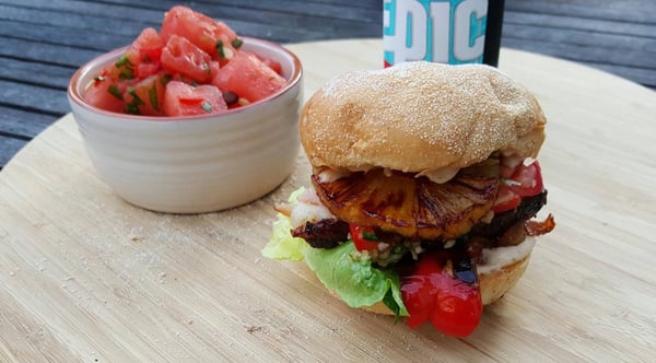 Boy's burger