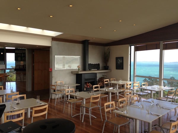 Te Whau restaurant interior