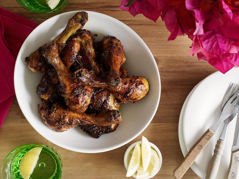 Spicy chicken drumsticks