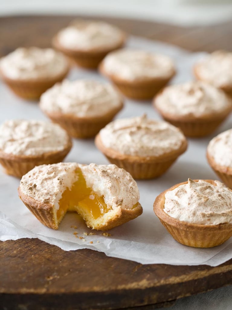Lime & coconut tartlets